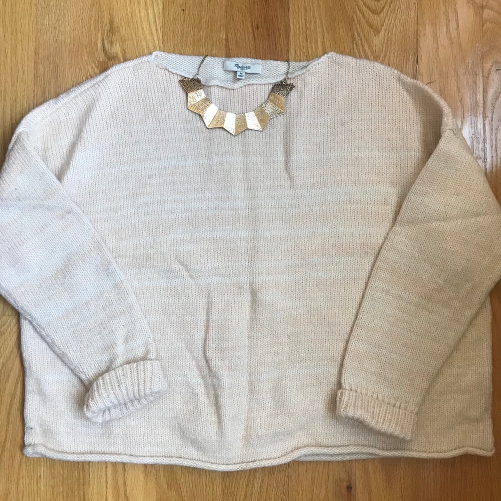 Cute Boxy Madewell Sweater